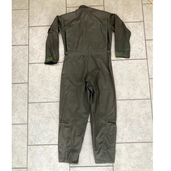 Air Force Pilot Coveralls Jumpsuit Flyers CWU-27/P Military Sage Green 42R - Picture 9 of 9